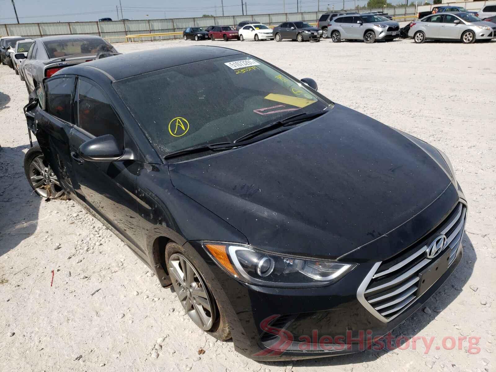 5NPD84LF9JH230299 2018 HYUNDAI ELANTRA