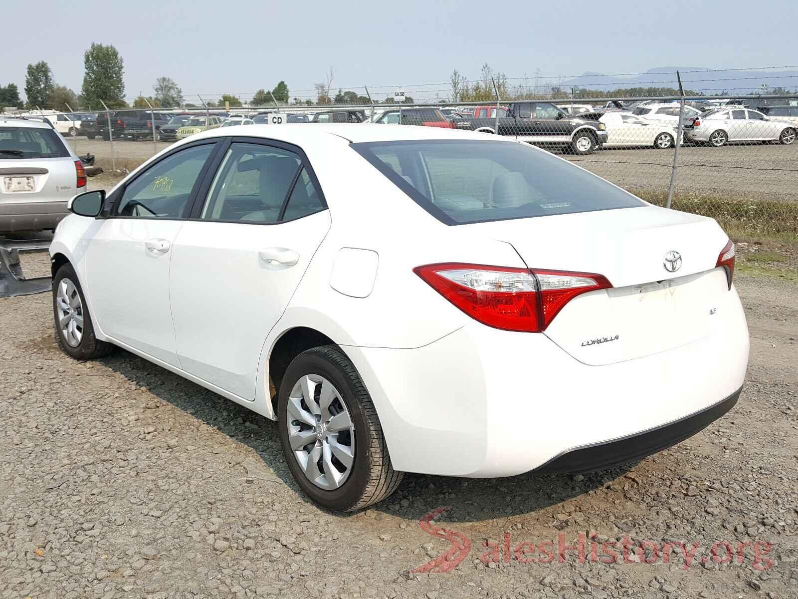 5YFBURHE1GP392391 2016 TOYOTA COROLLA