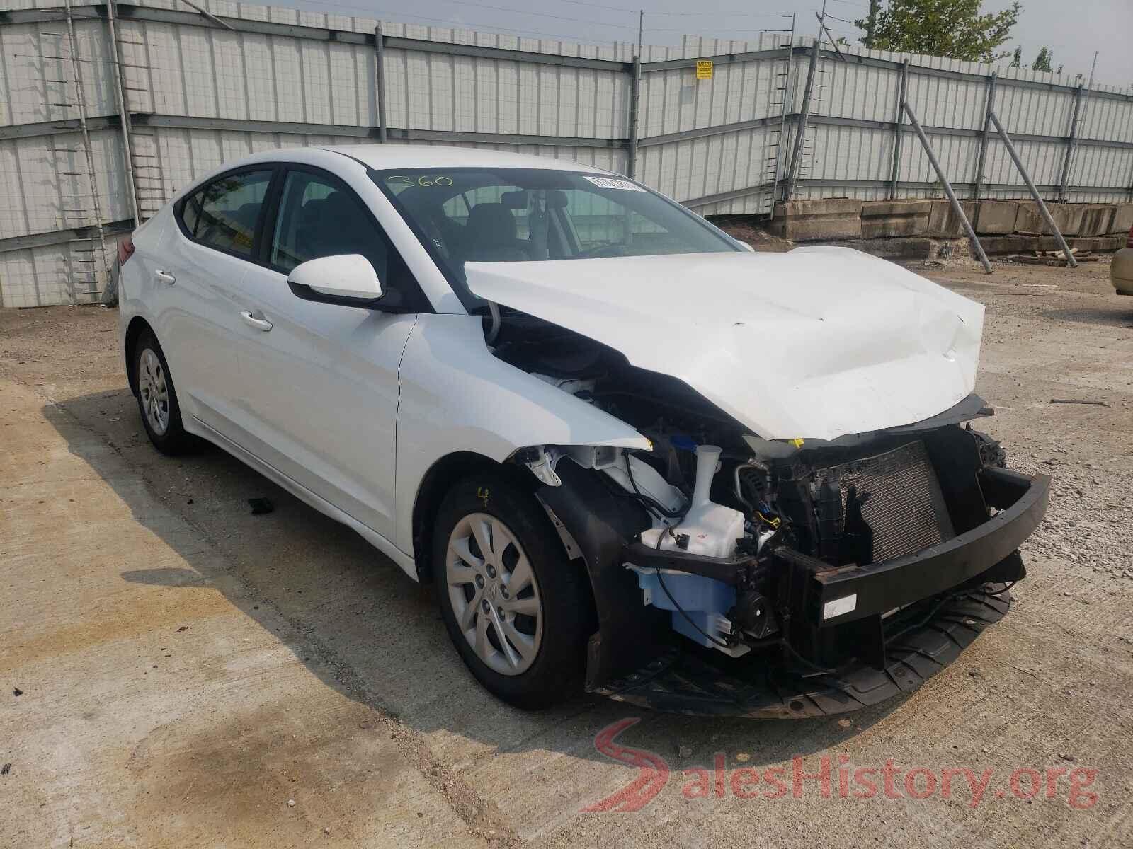 5NPD74LF1HH088785 2017 HYUNDAI ELANTRA