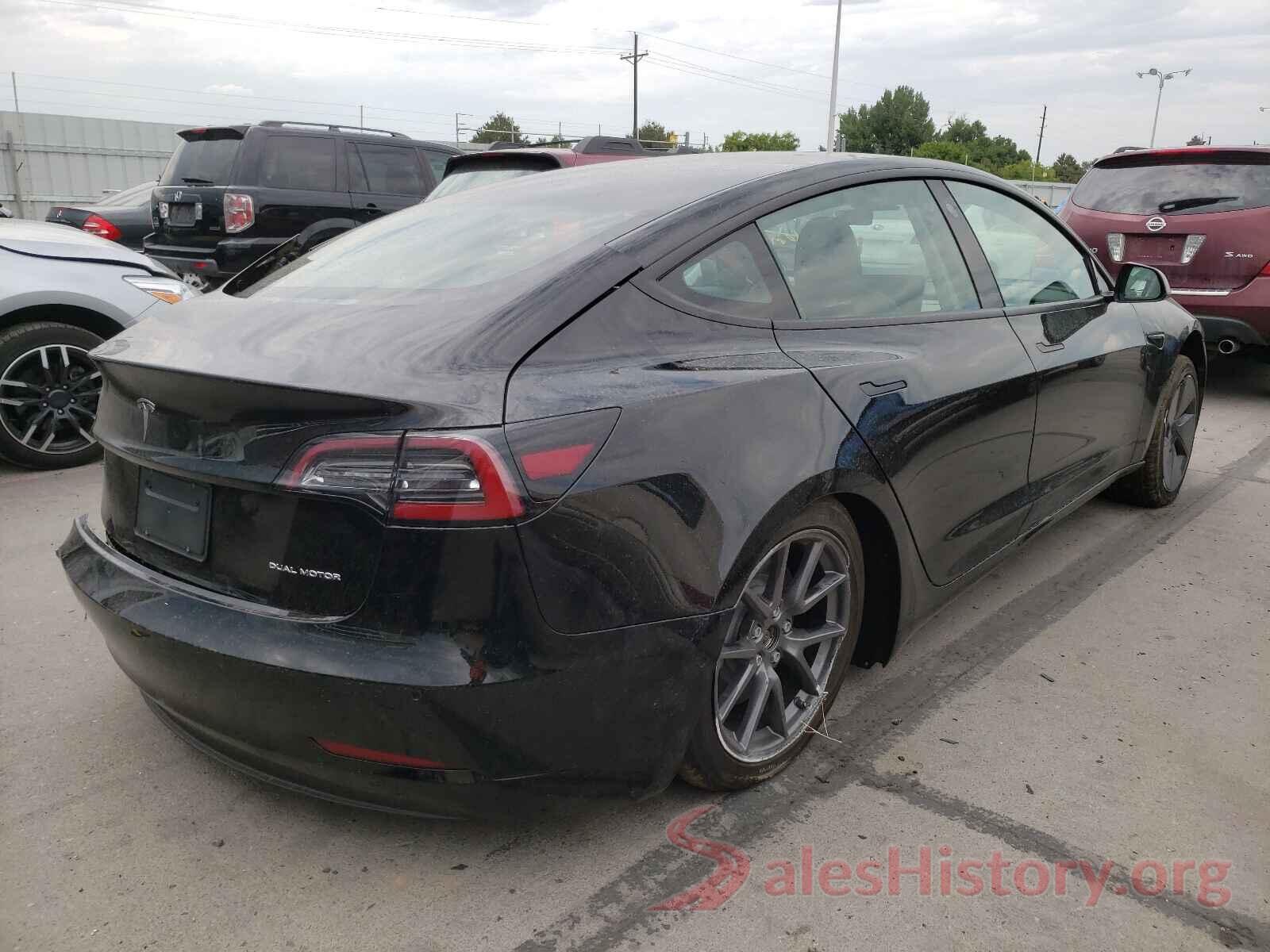 5YJ3E1EB0MF974549 2021 TESLA MODEL 3