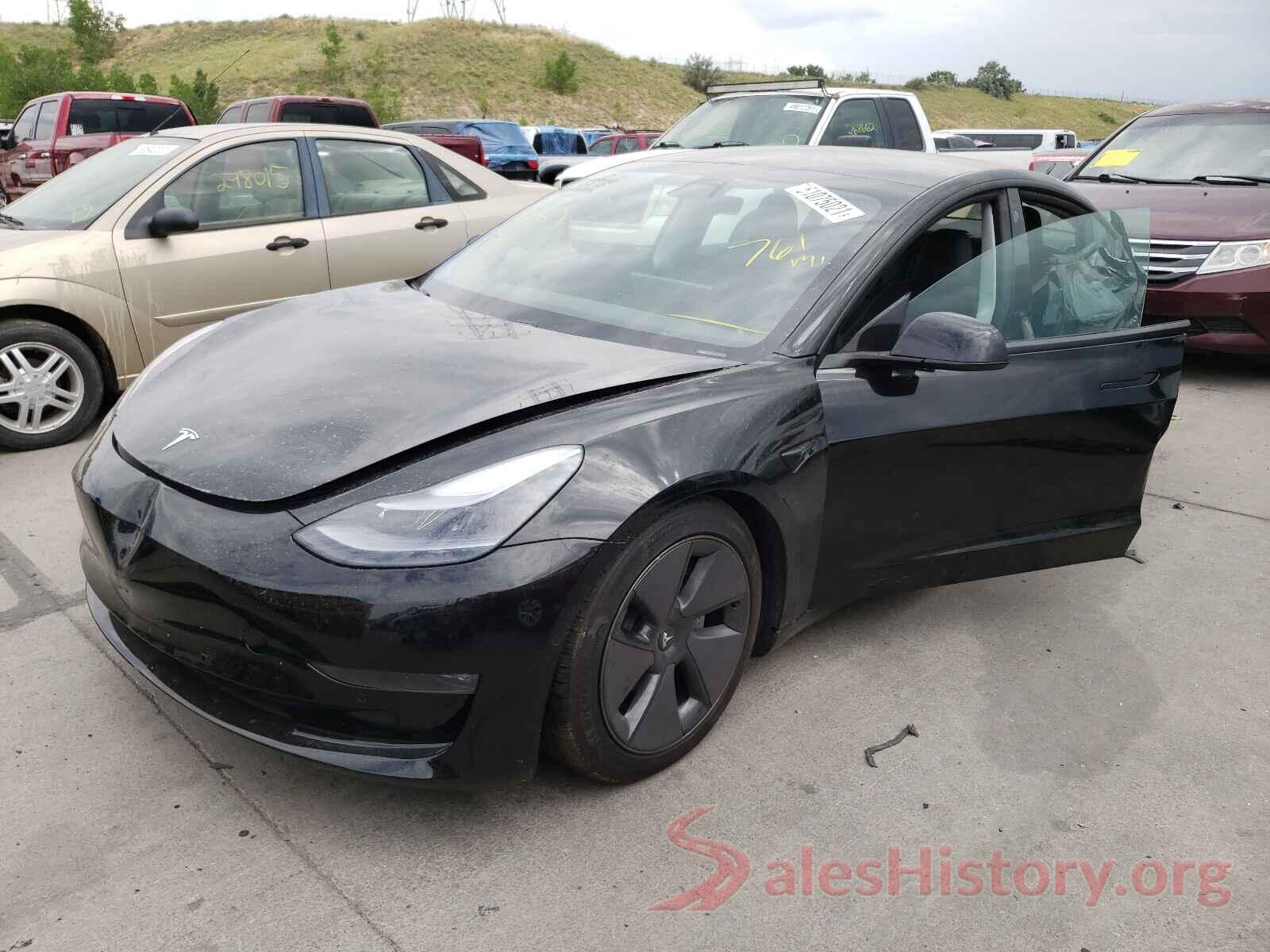 5YJ3E1EB0MF974549 2021 TESLA MODEL 3