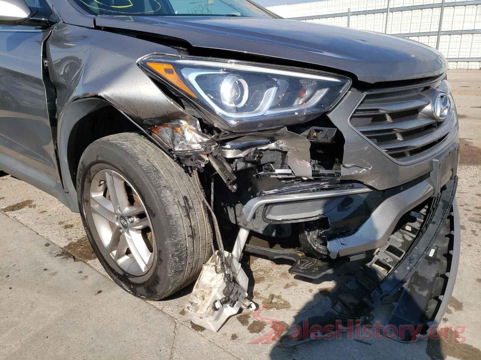 5XYZTDLB9HG431476 2017 HYUNDAI SANTA FE