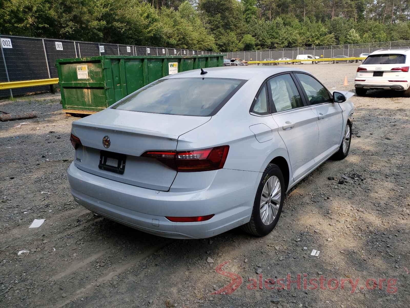 3VWC57BU7KM052925 2019 VOLKSWAGEN JETTA