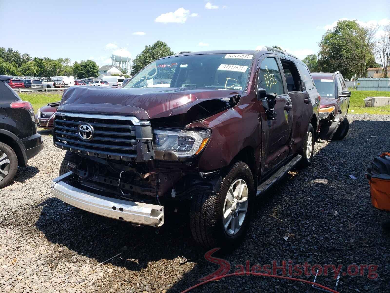 5TDBY5G14JS162886 2018 TOYOTA SEQUOIA