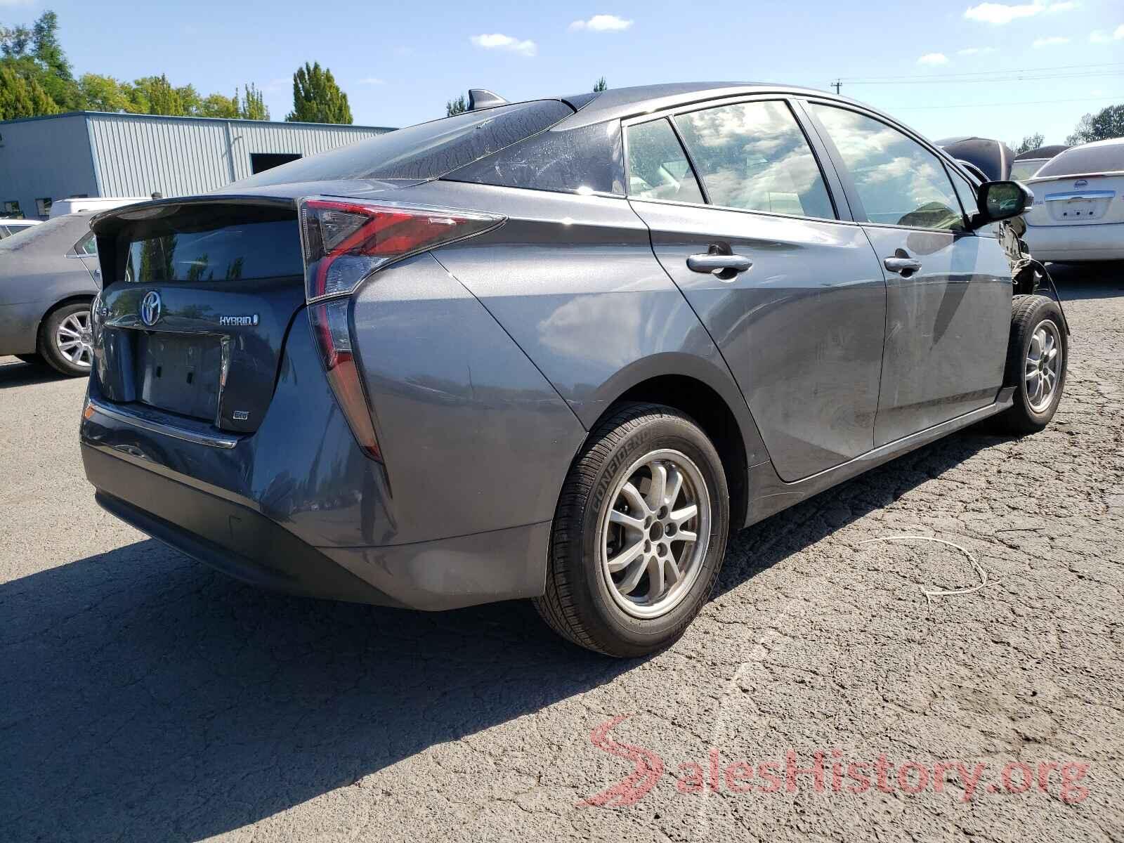 JTDKARFU4H3030696 2017 TOYOTA PRIUS