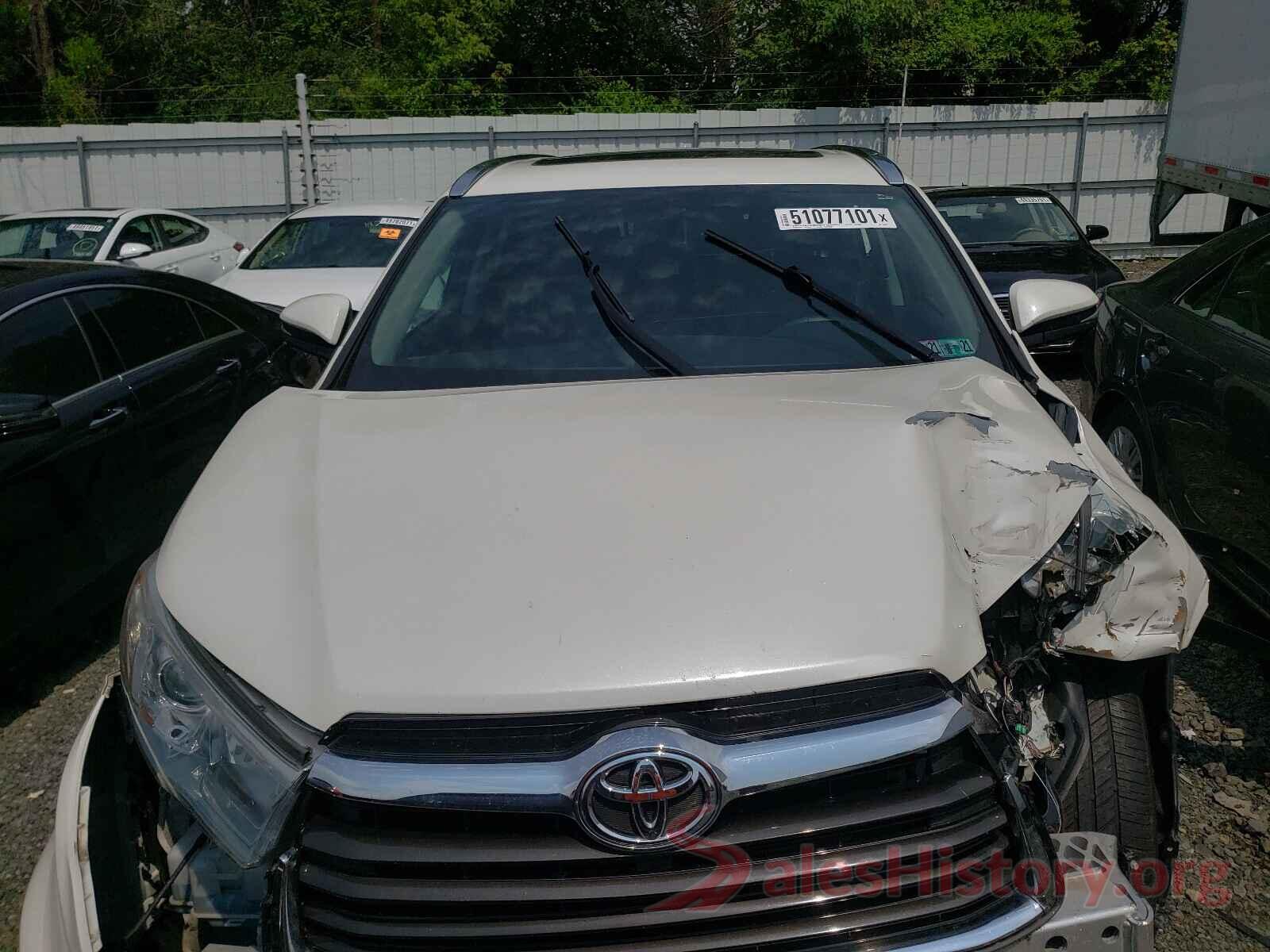 5TDJKRFH9GS284963 2016 TOYOTA HIGHLANDER