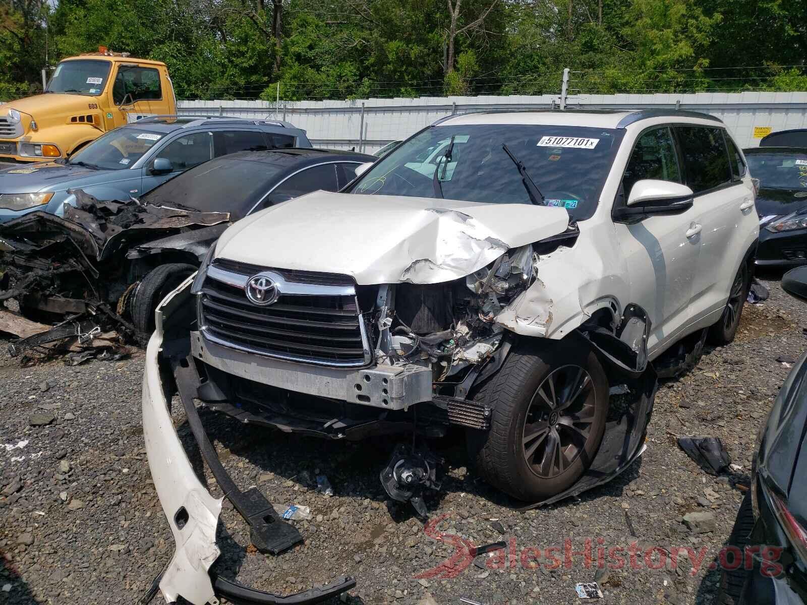 5TDJKRFH9GS284963 2016 TOYOTA HIGHLANDER