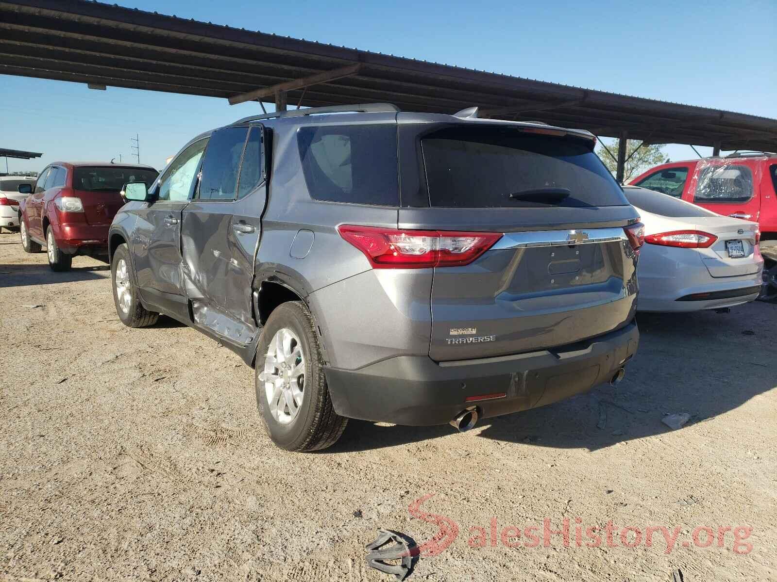 1GNERGKW7LJ258737 2020 CHEVROLET TRAVERSE