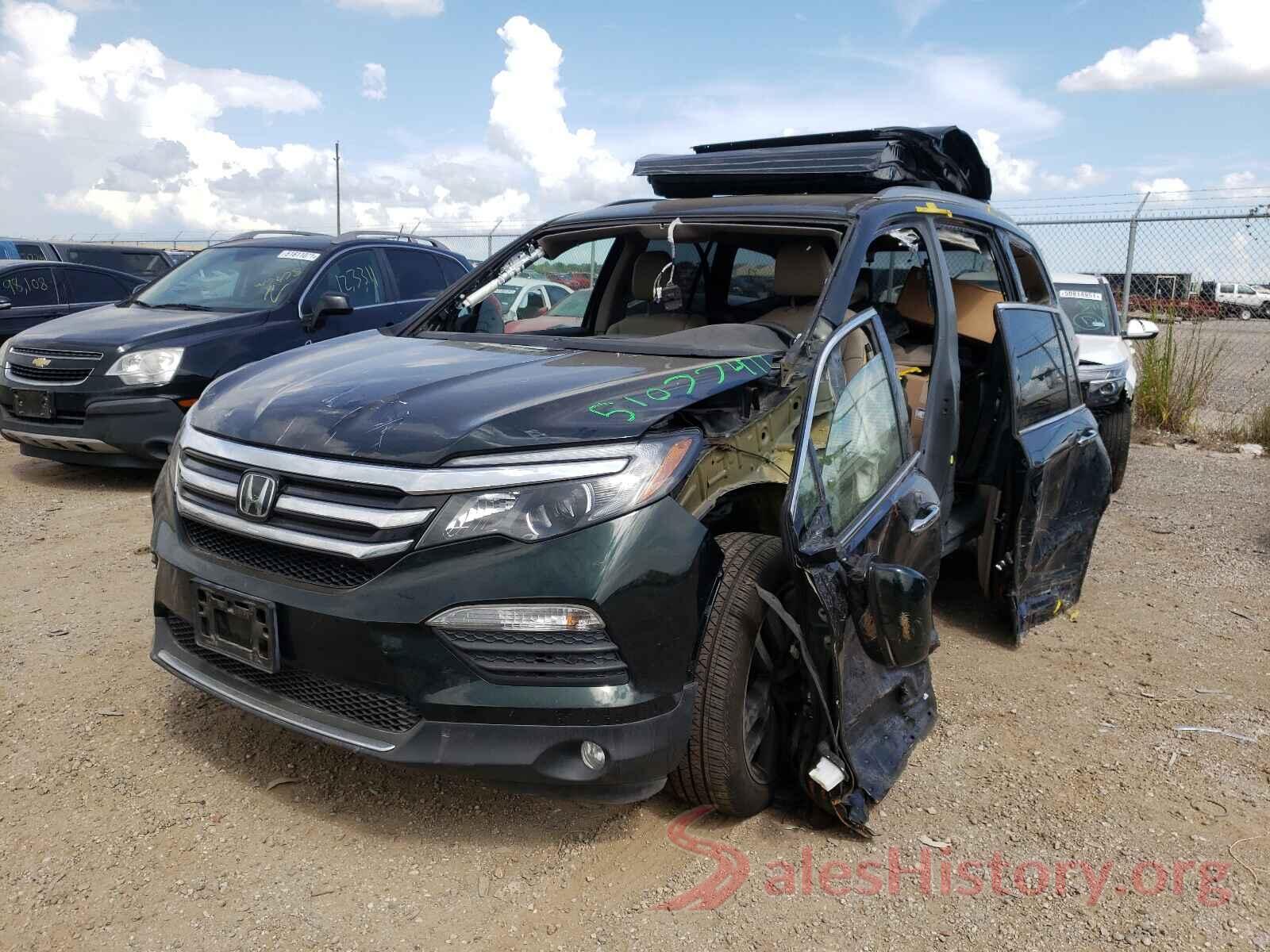 5FNYF6H04GB003245 2016 HONDA PILOT