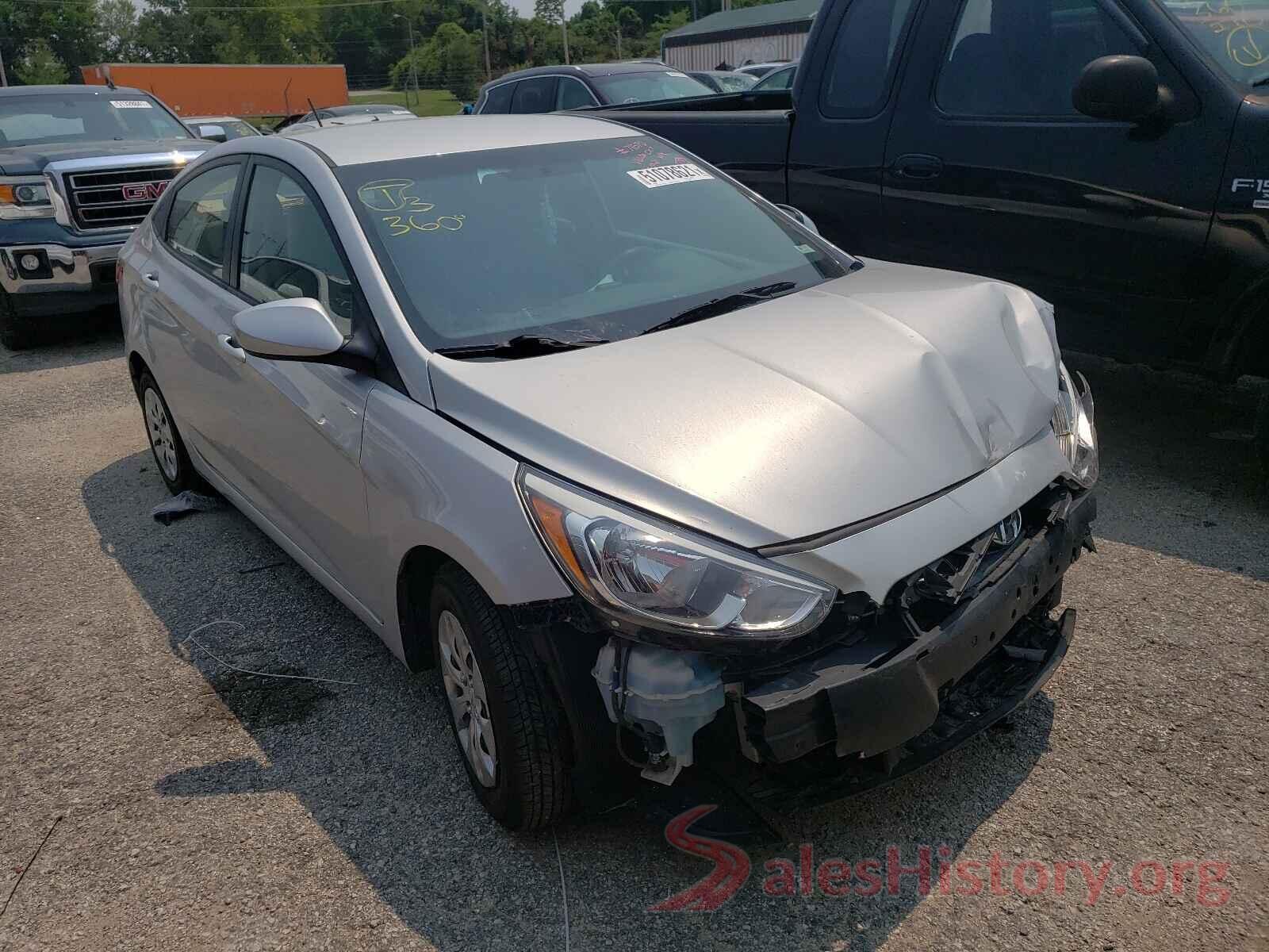 KMHCT4AEXHU315801 2017 HYUNDAI ACCENT