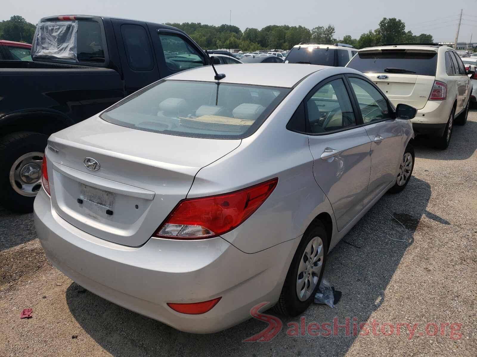 KMHCT4AEXHU315801 2017 HYUNDAI ACCENT