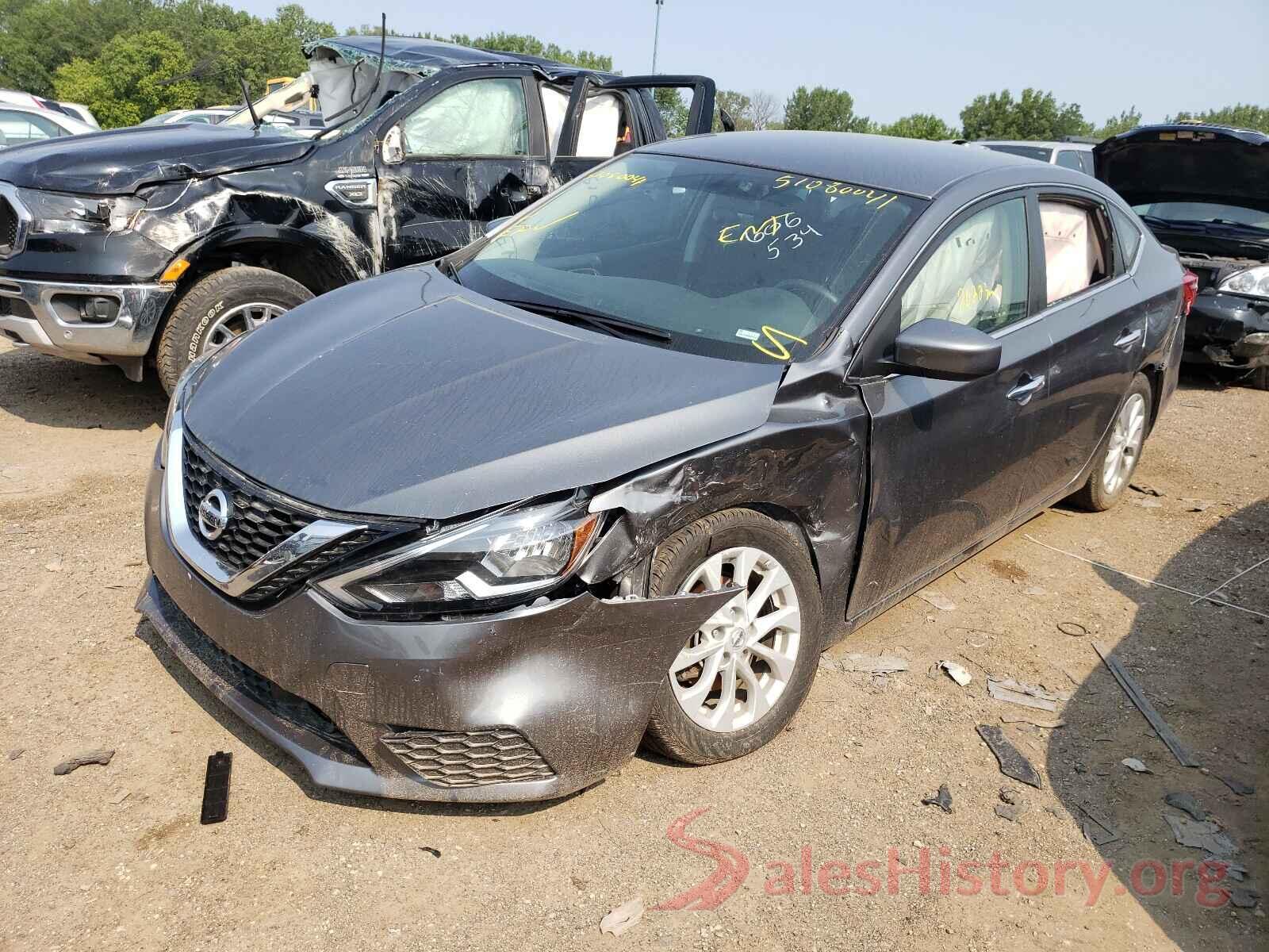 3N1AB7AP0KY434904 2019 NISSAN SENTRA