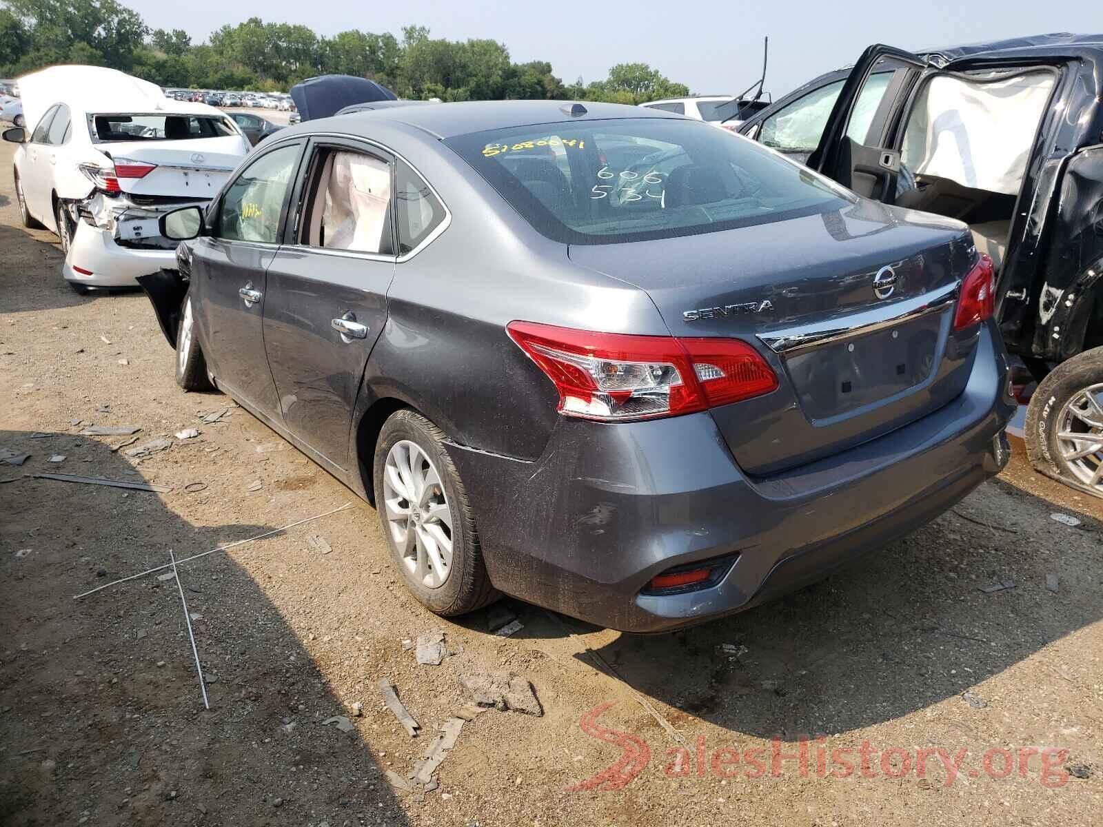 3N1AB7AP0KY434904 2019 NISSAN SENTRA