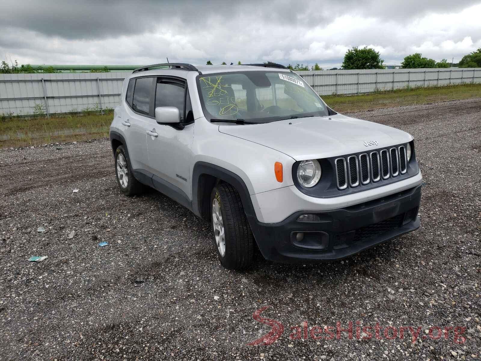 ZACCJABT1GPD26904 2016 JEEP RENEGADE