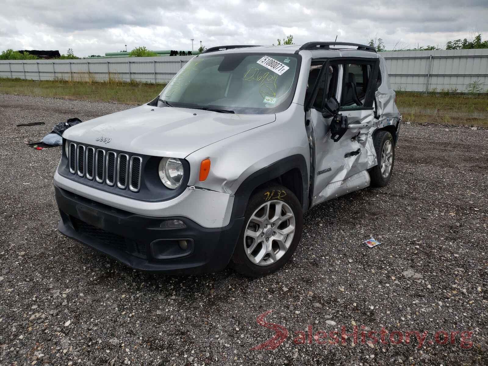 ZACCJABT1GPD26904 2016 JEEP RENEGADE