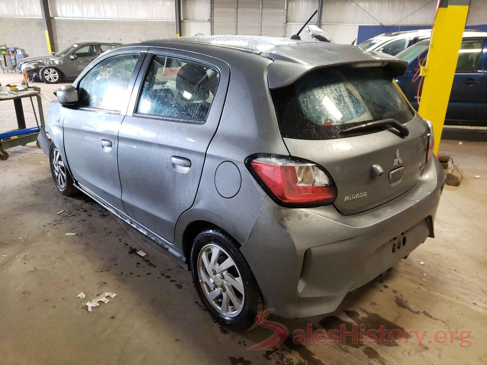 ML32AUHJ7MH004583 2021 MITSUBISHI MIRAGE