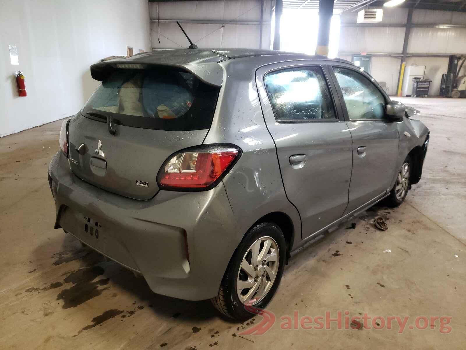 ML32AUHJ7MH004583 2021 MITSUBISHI MIRAGE