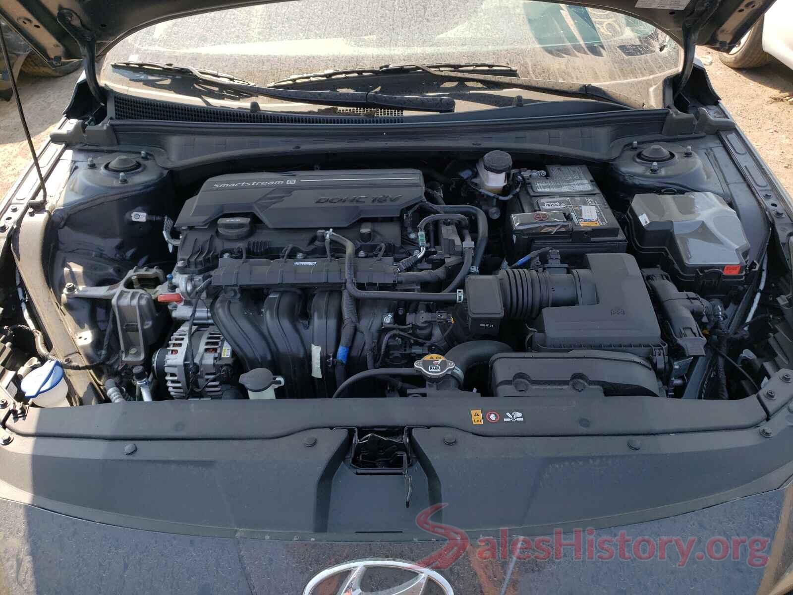 5NPLL4AG0MH027862 2021 HYUNDAI ELANTRA