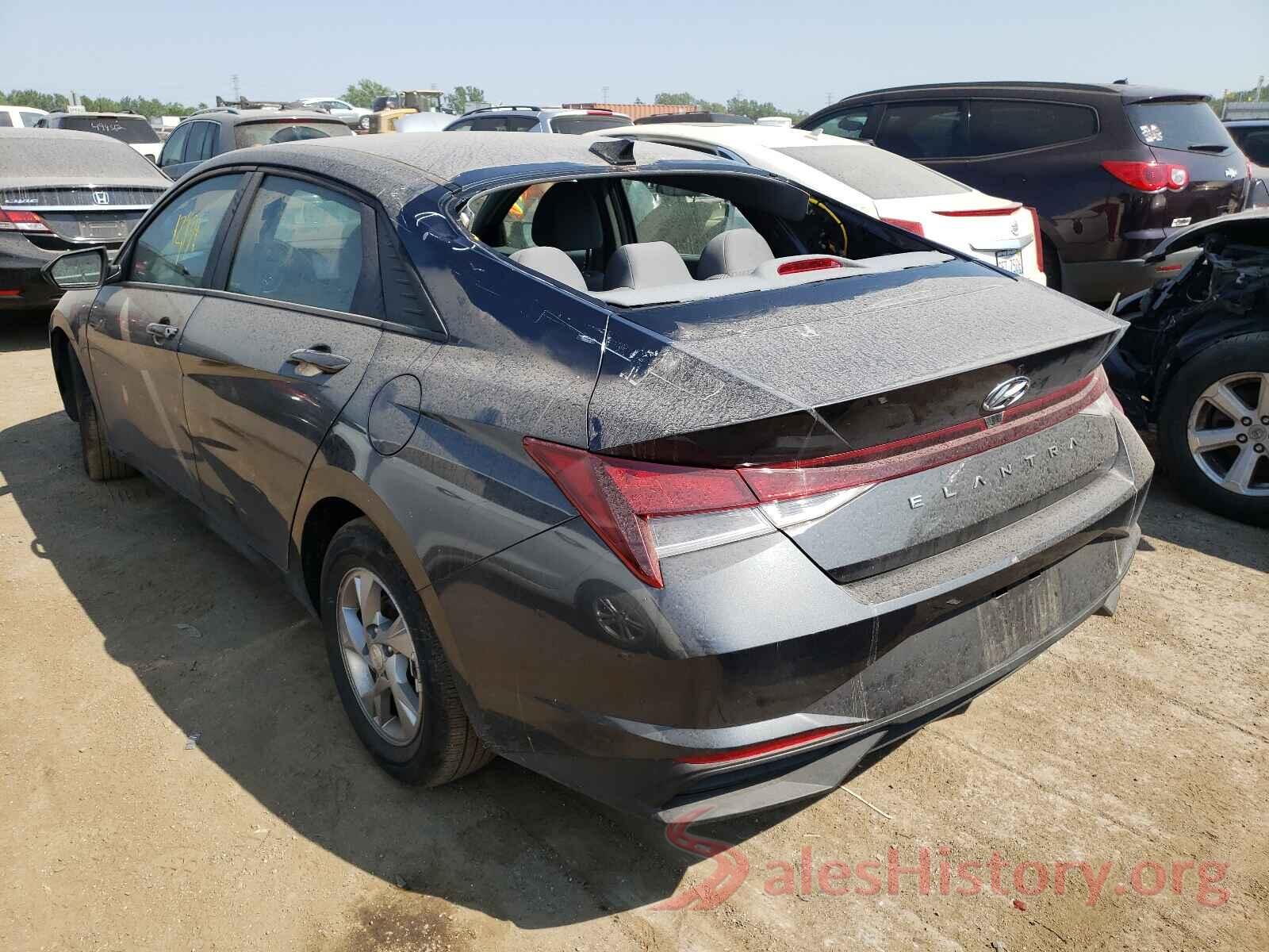 5NPLL4AG0MH027862 2021 HYUNDAI ELANTRA