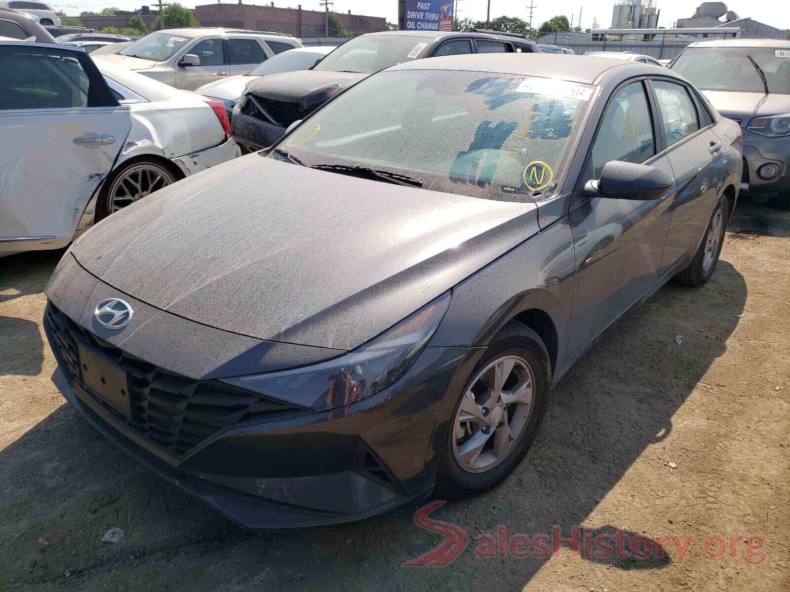 5NPLL4AG0MH027862 2021 HYUNDAI ELANTRA