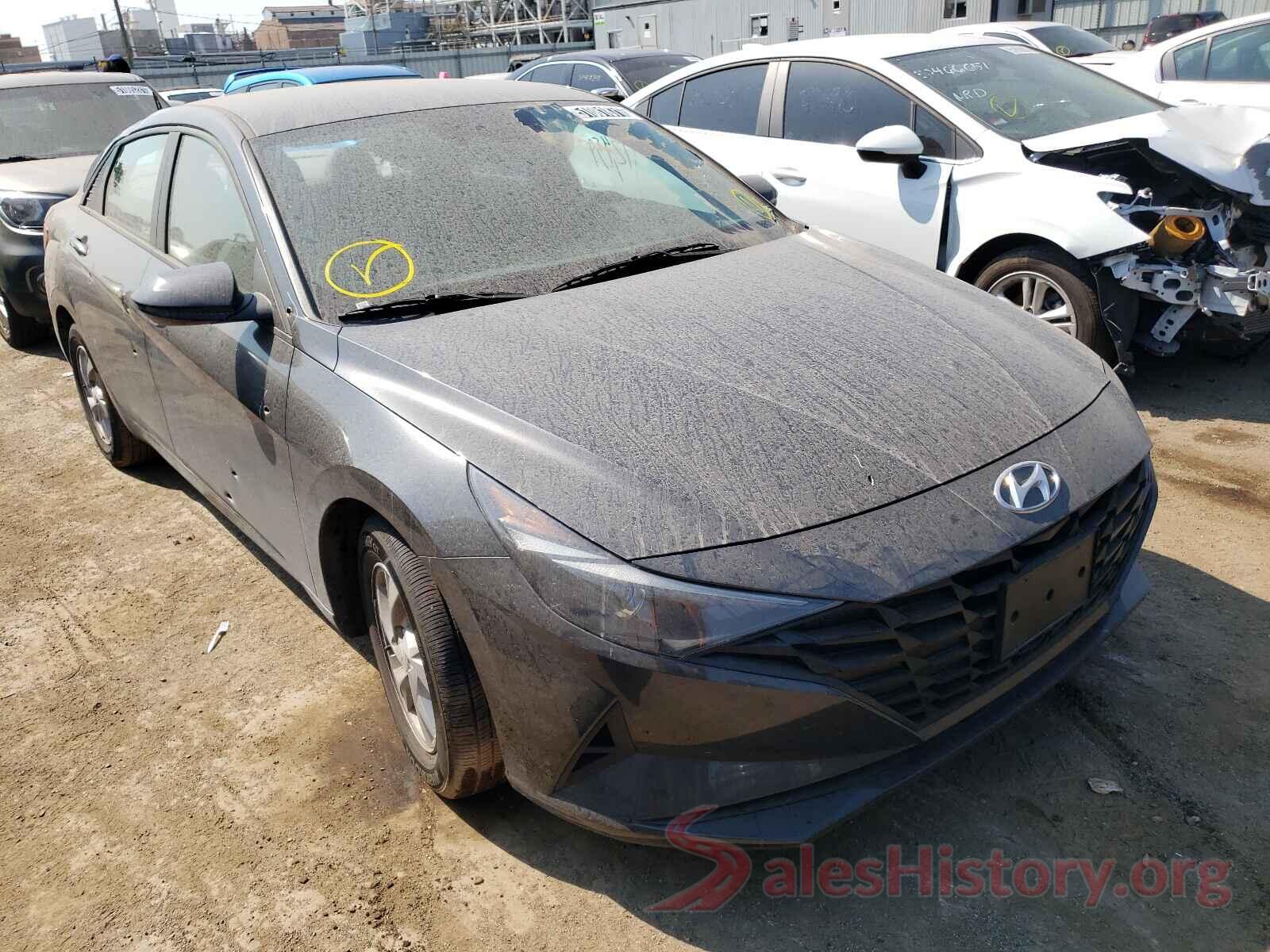 5NPLL4AG0MH027862 2021 HYUNDAI ELANTRA