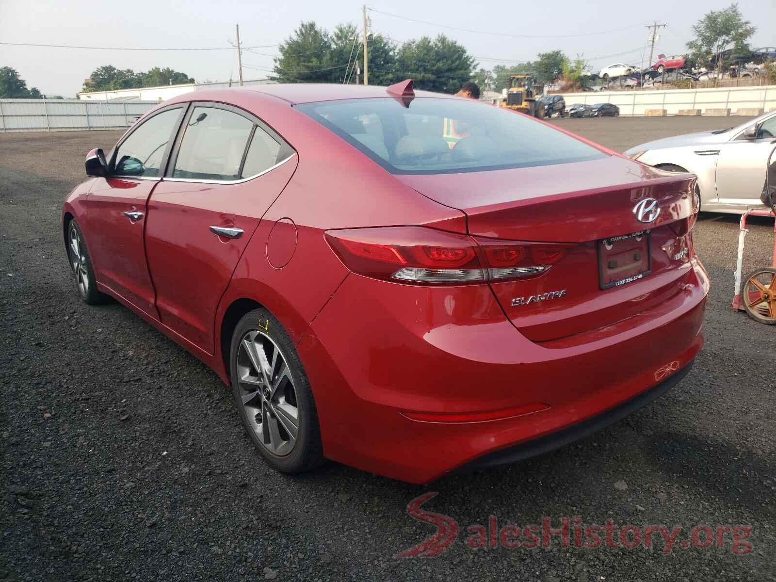 KMHD84LF0HU067196 2017 HYUNDAI ELANTRA