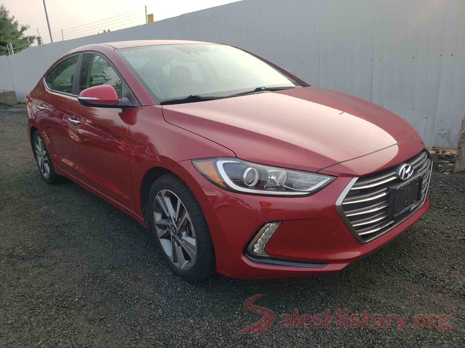 KMHD84LF0HU067196 2017 HYUNDAI ELANTRA