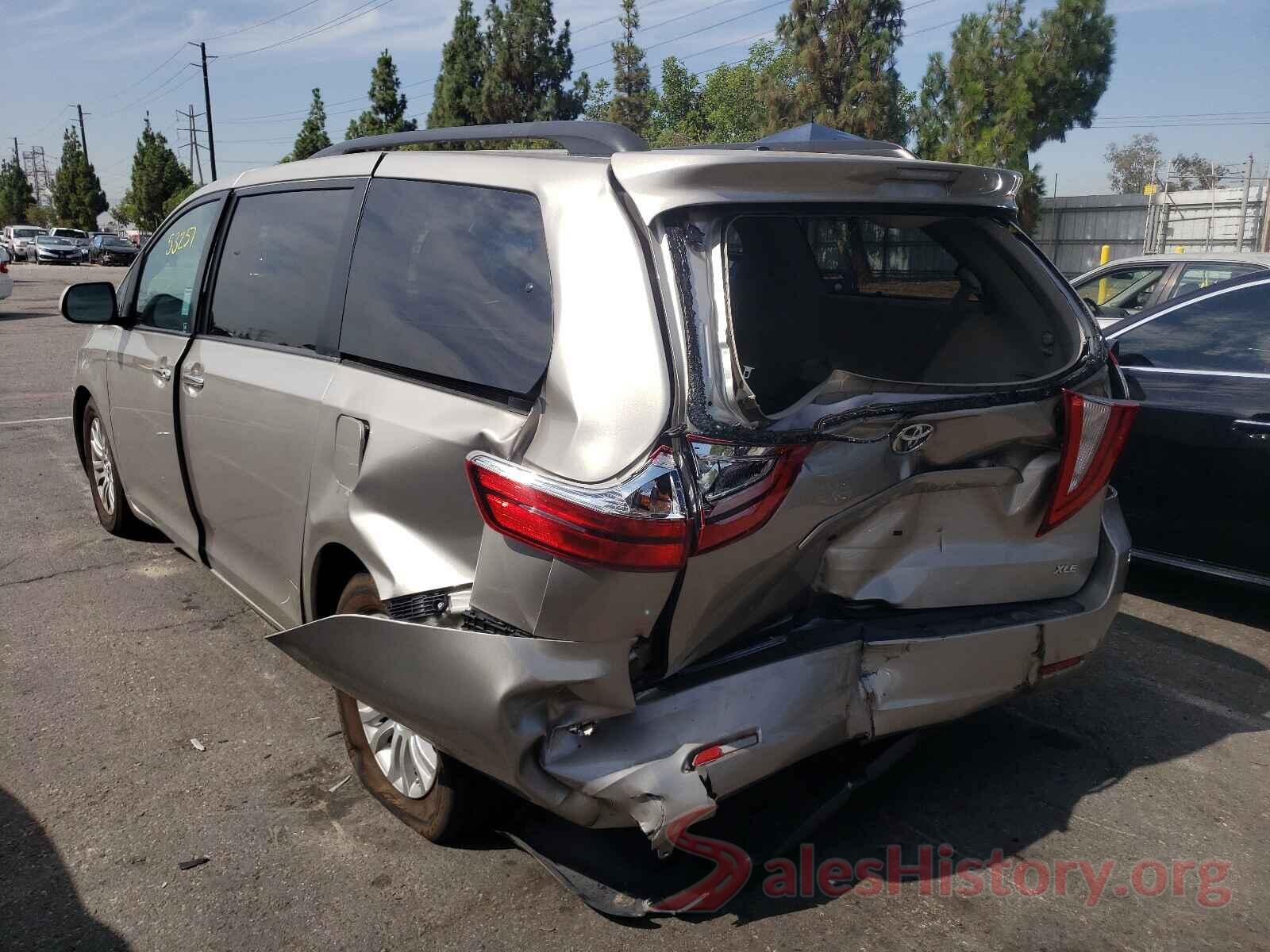 5TDYZ3DC4HS877503 2017 TOYOTA SIENNA