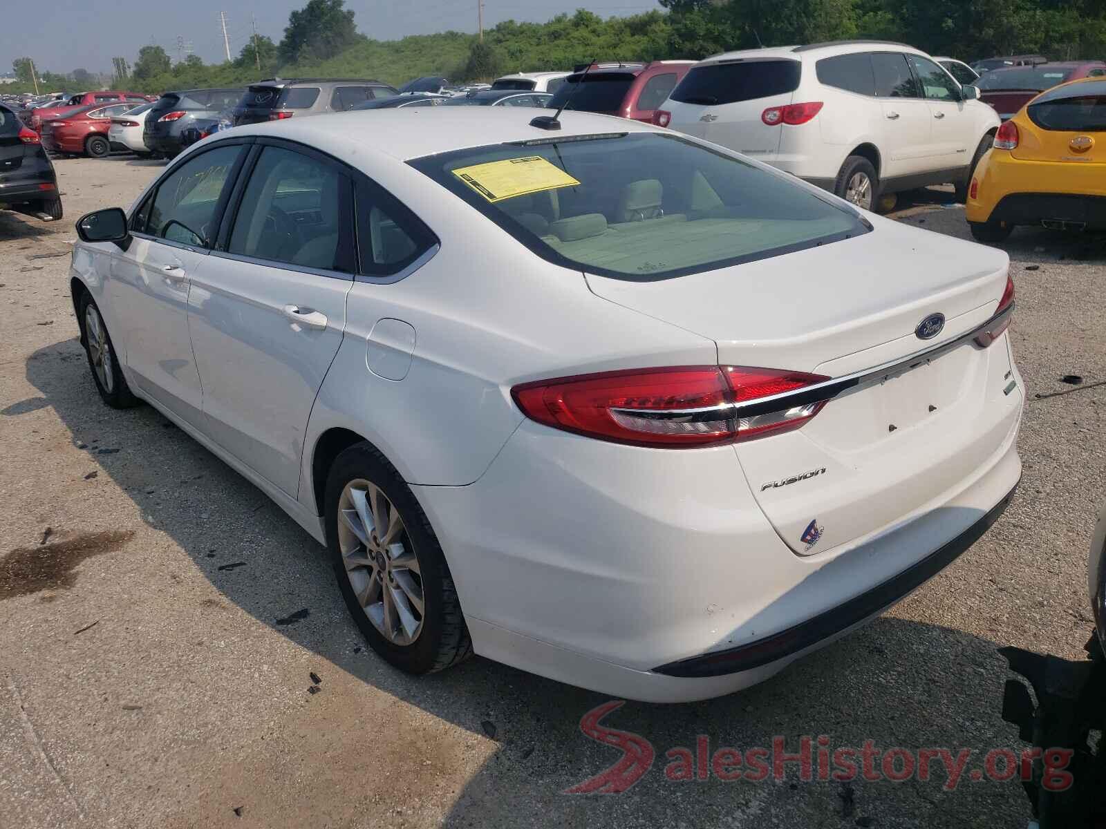 3FA6P0HD9HR229937 2017 FORD FUSION