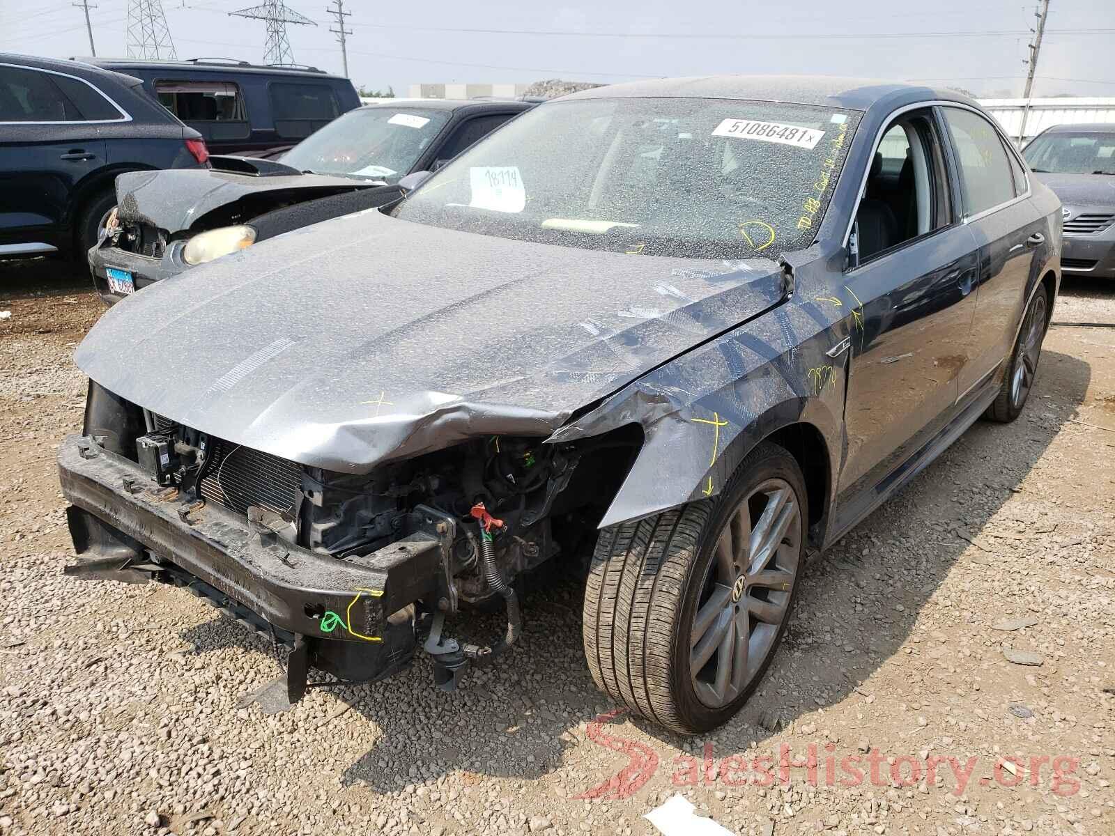 1VWDT7A31HC076764 2017 VOLKSWAGEN PASSAT