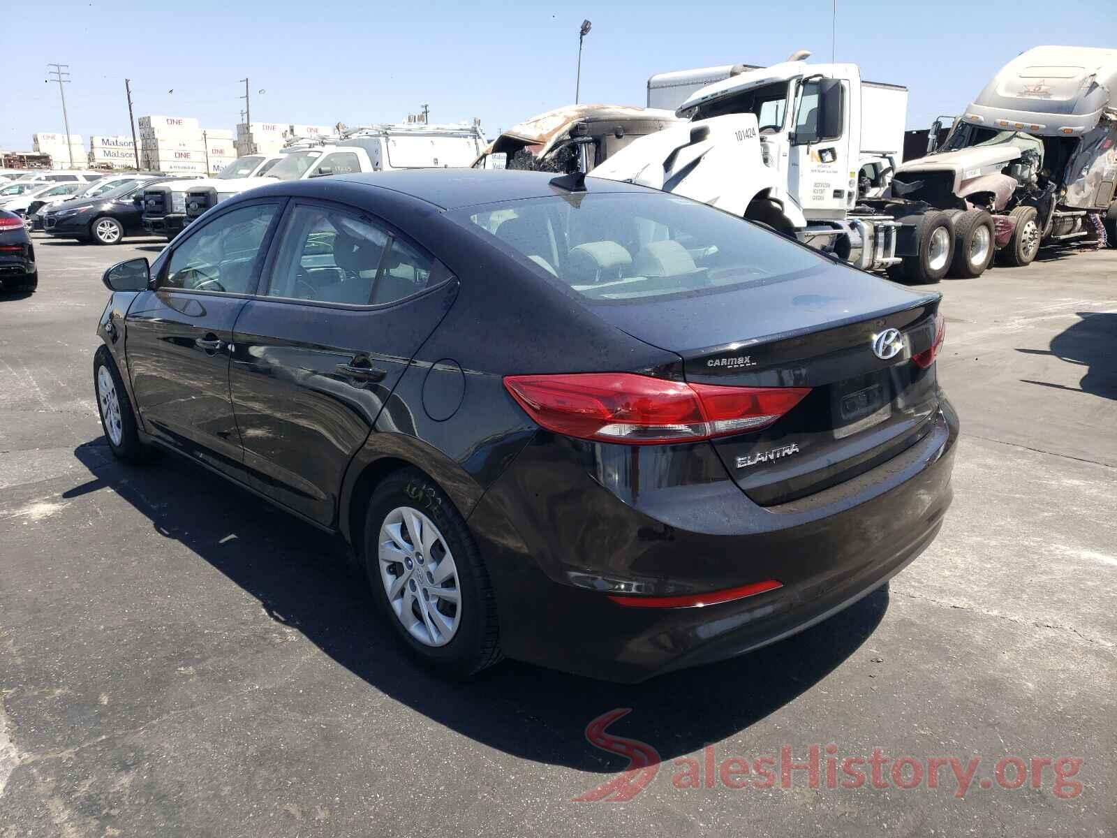 5NPD74LF6HH142016 2017 HYUNDAI ELANTRA