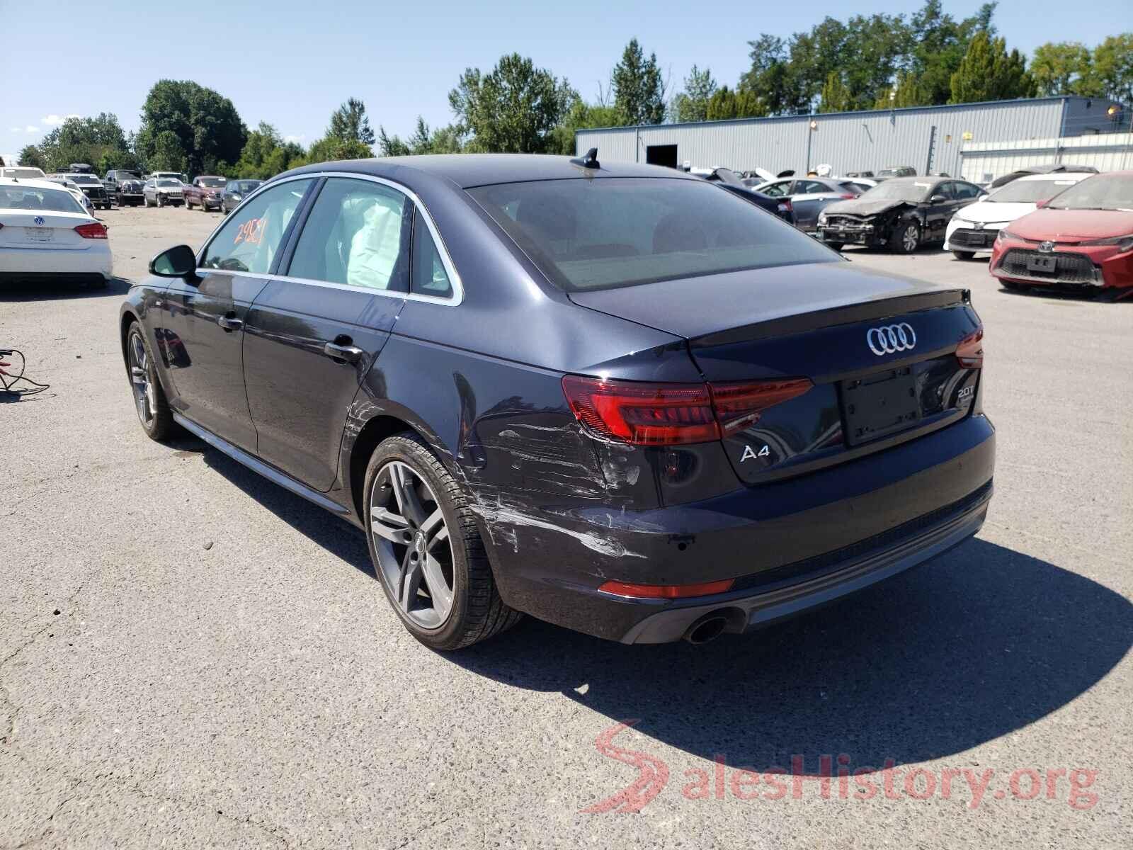 WAUENAF41JN004972 2018 AUDI A4