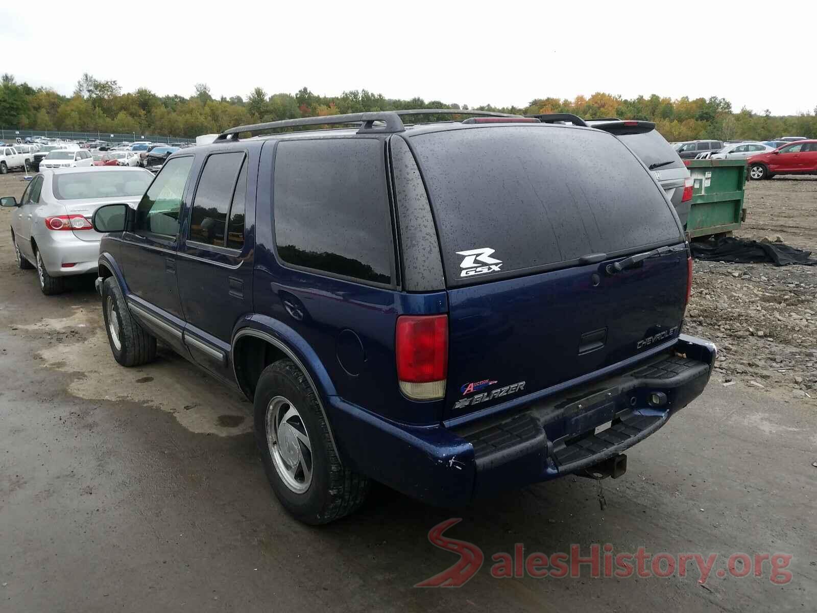 1GNDT13W712201843 2001 CHEVROLET BLAZER