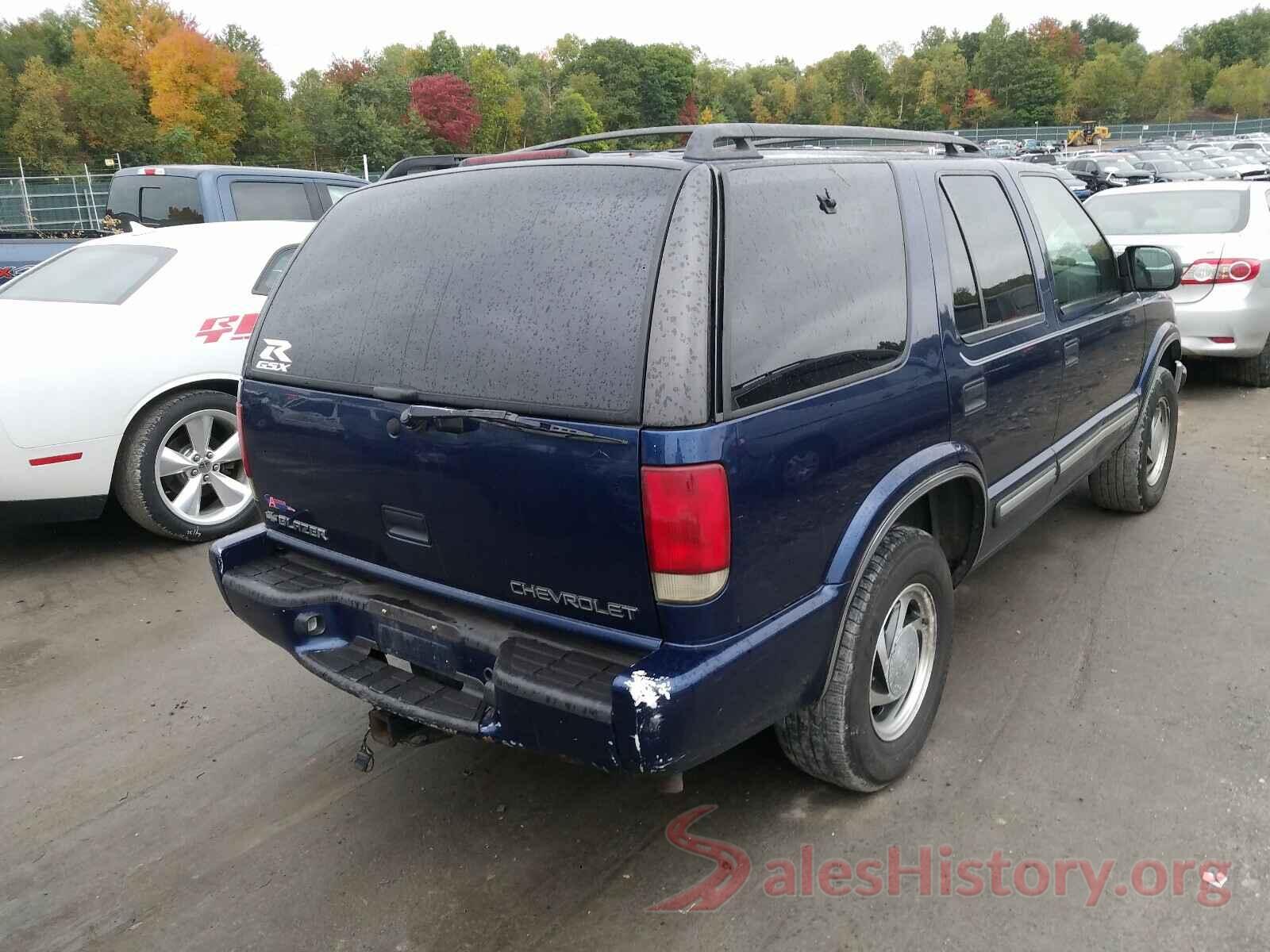 1GNDT13W712201843 2001 CHEVROLET BLAZER