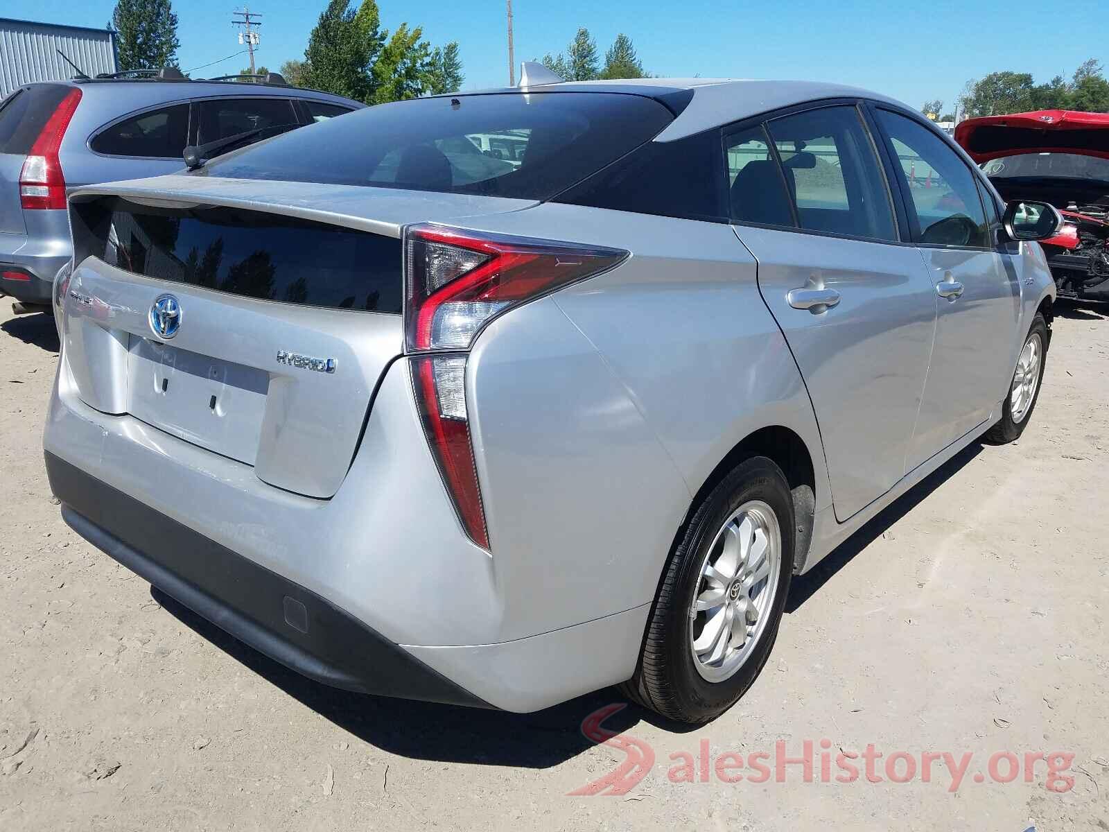 JTDKBRFU2G3012595 2016 TOYOTA PRIUS