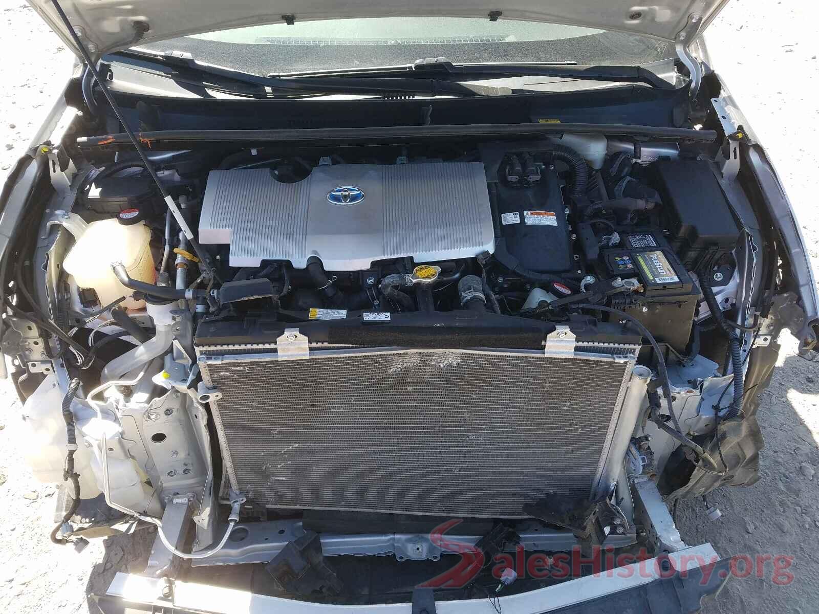 JTDKBRFU2G3012595 2016 TOYOTA PRIUS