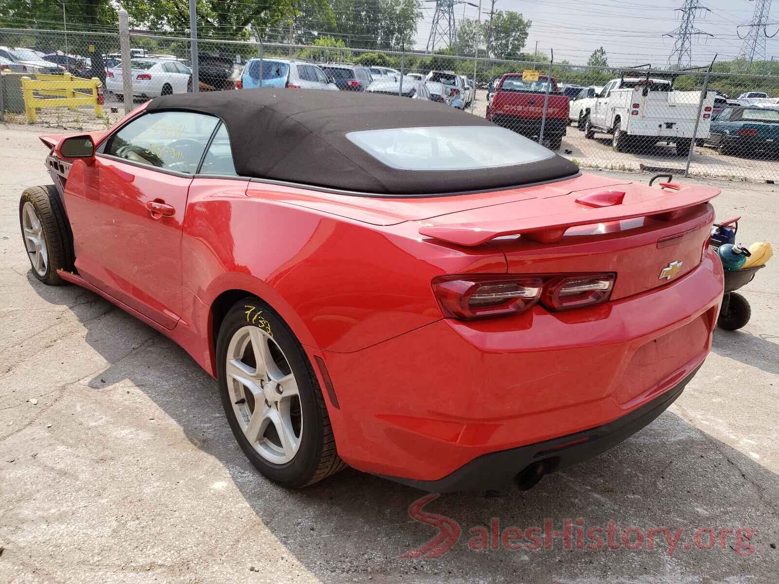 1G1FB3DX1K0123167 2019 CHEVROLET CAMARO