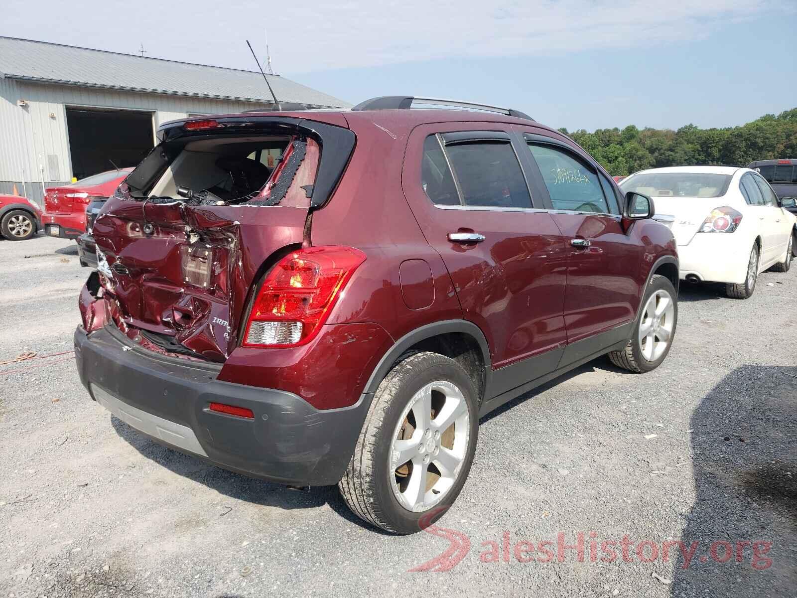 3GNCJRSB8GL254329 2016 CHEVROLET TRAX