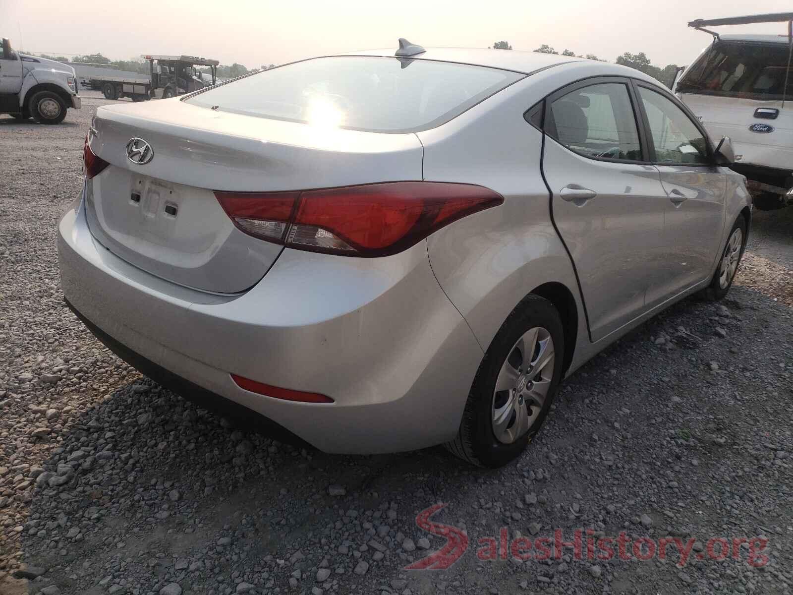 KMHDH4AE9GU530008 2016 HYUNDAI ELANTRA