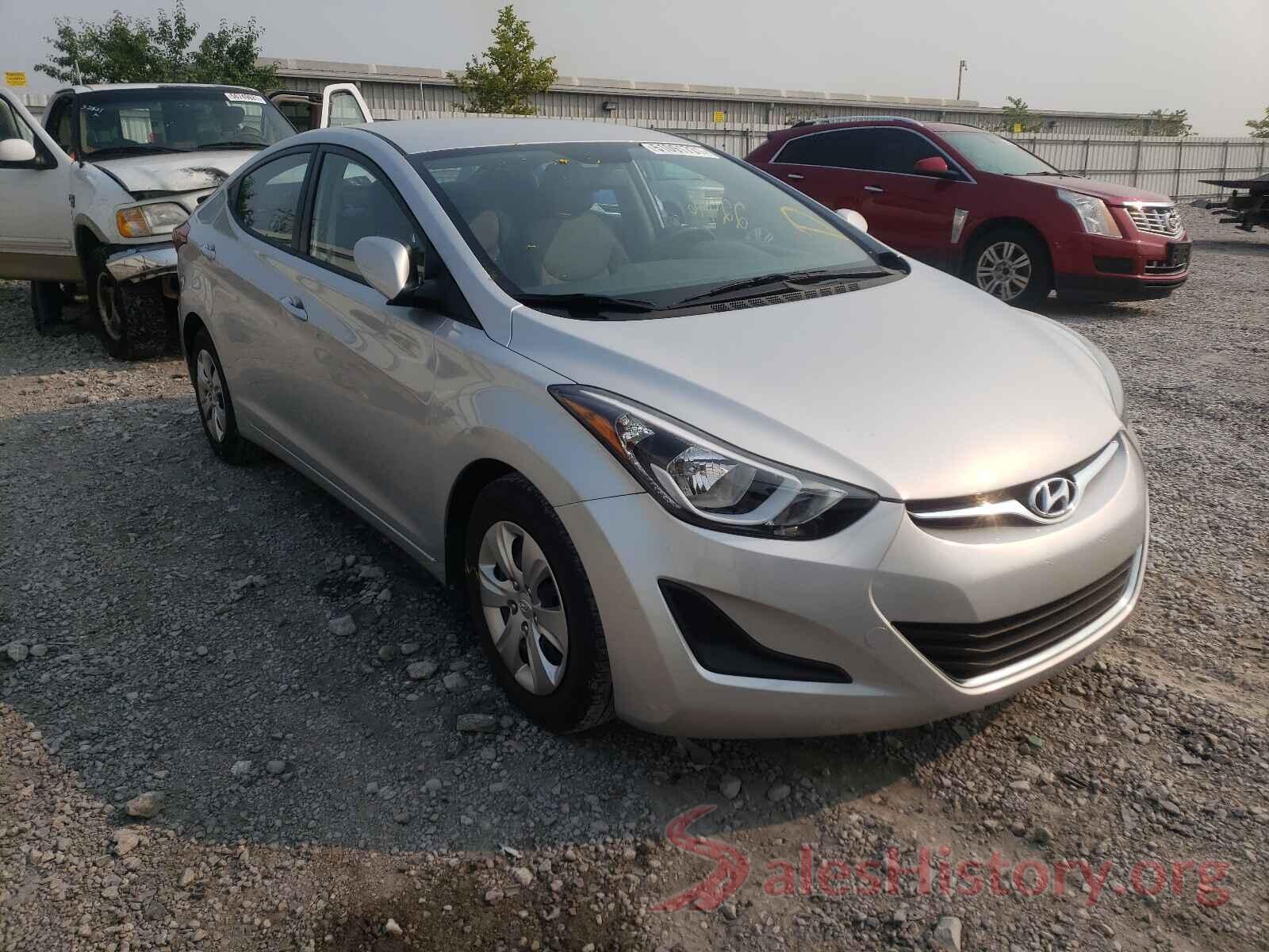 KMHDH4AE9GU530008 2016 HYUNDAI ELANTRA