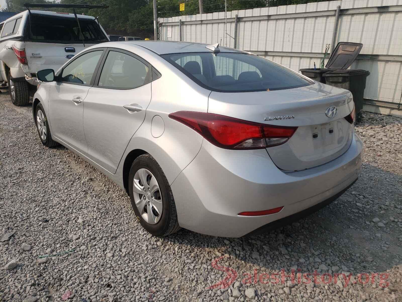 KMHDH4AE9GU530008 2016 HYUNDAI ELANTRA