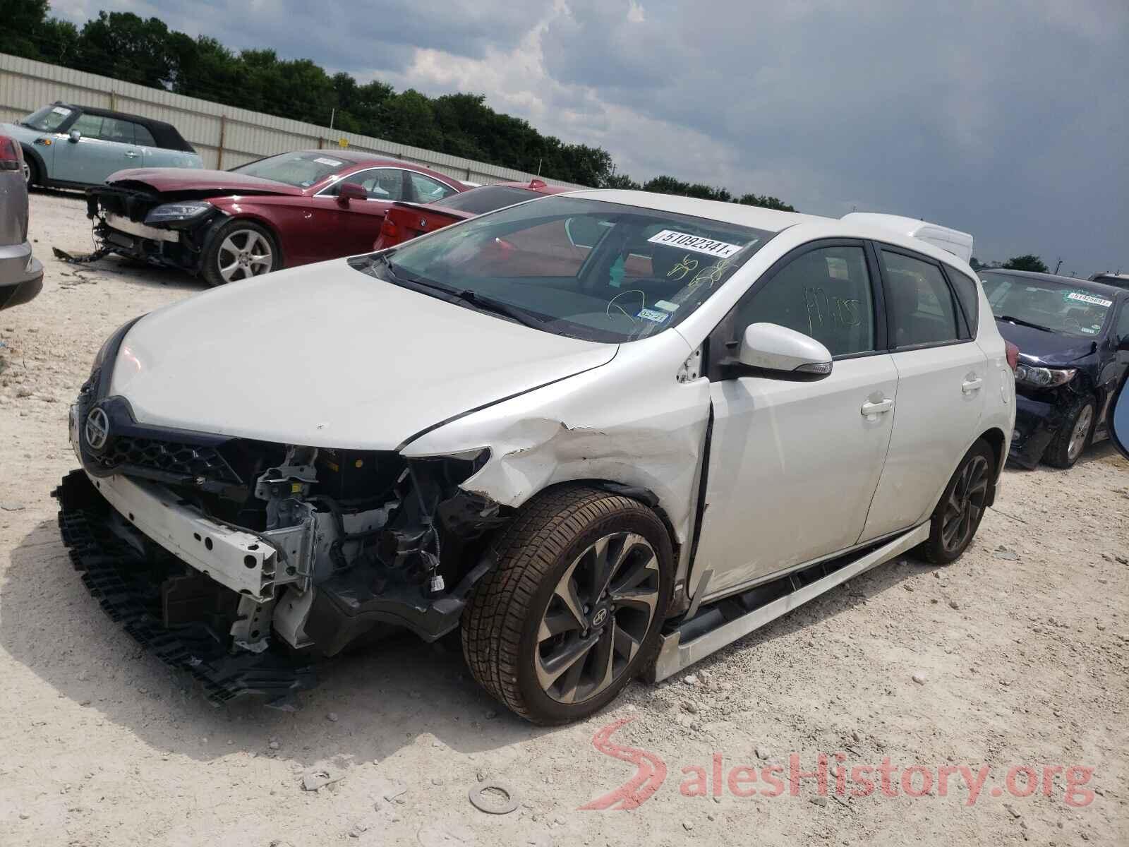 JTNKARJE3GJ515529 2016 TOYOTA SCION