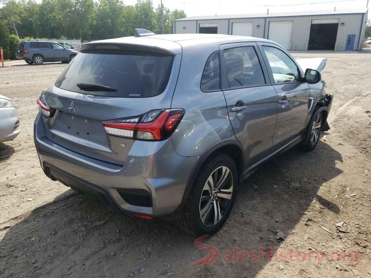 JA4ARUAU6MU017168 2021 MITSUBISHI OUTLANDER