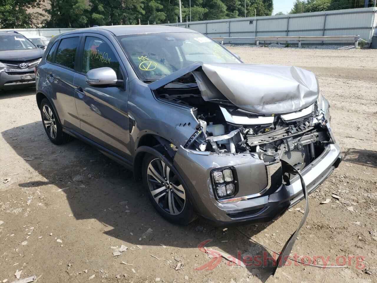 JA4ARUAU6MU017168 2021 MITSUBISHI OUTLANDER