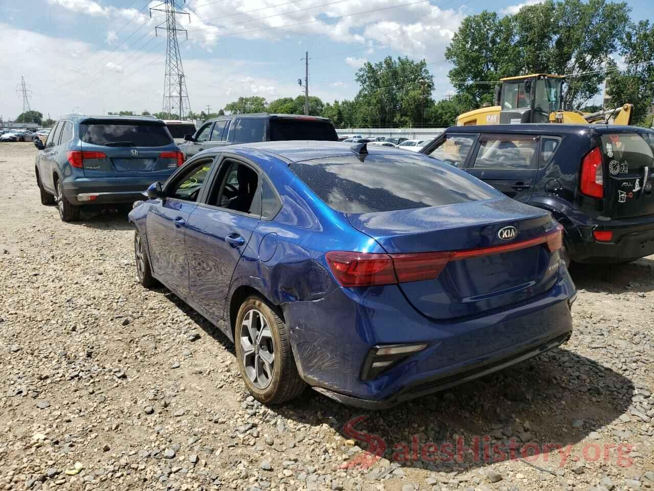 3KPF24AD7LE216288 2020 KIA FORTE