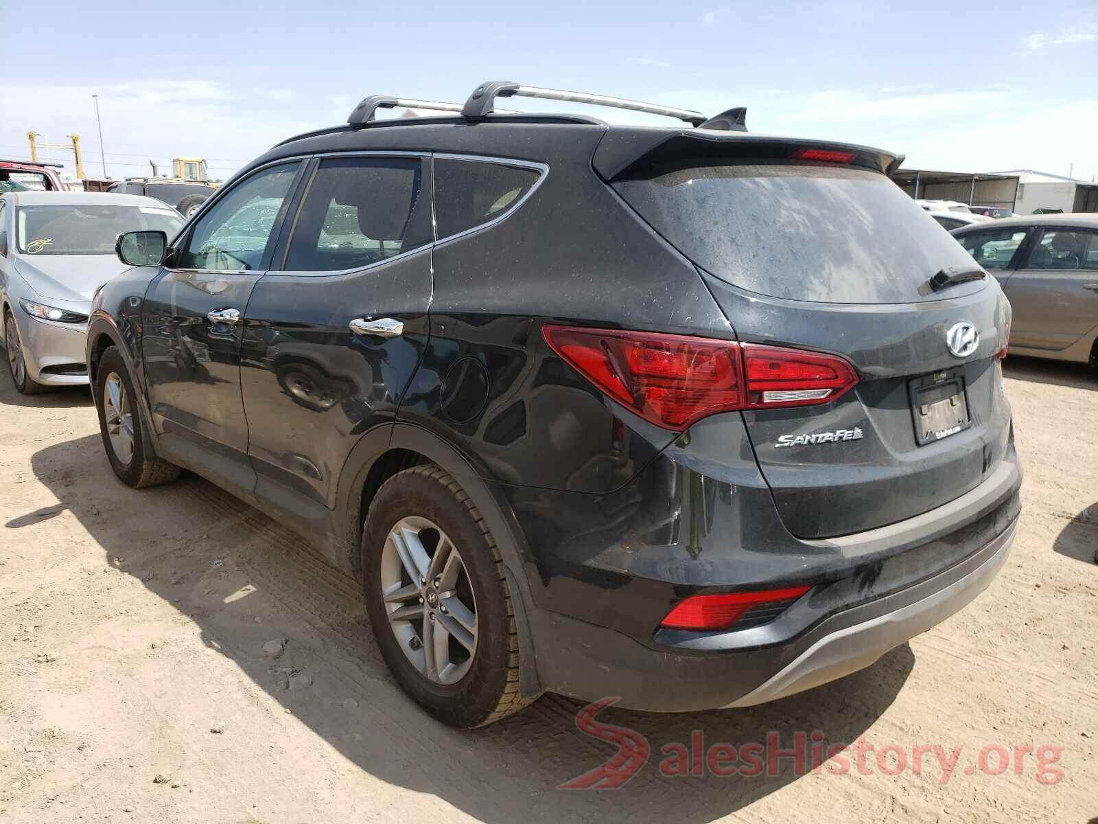 5NMZUDLBXHH007968 2017 HYUNDAI SANTA FE