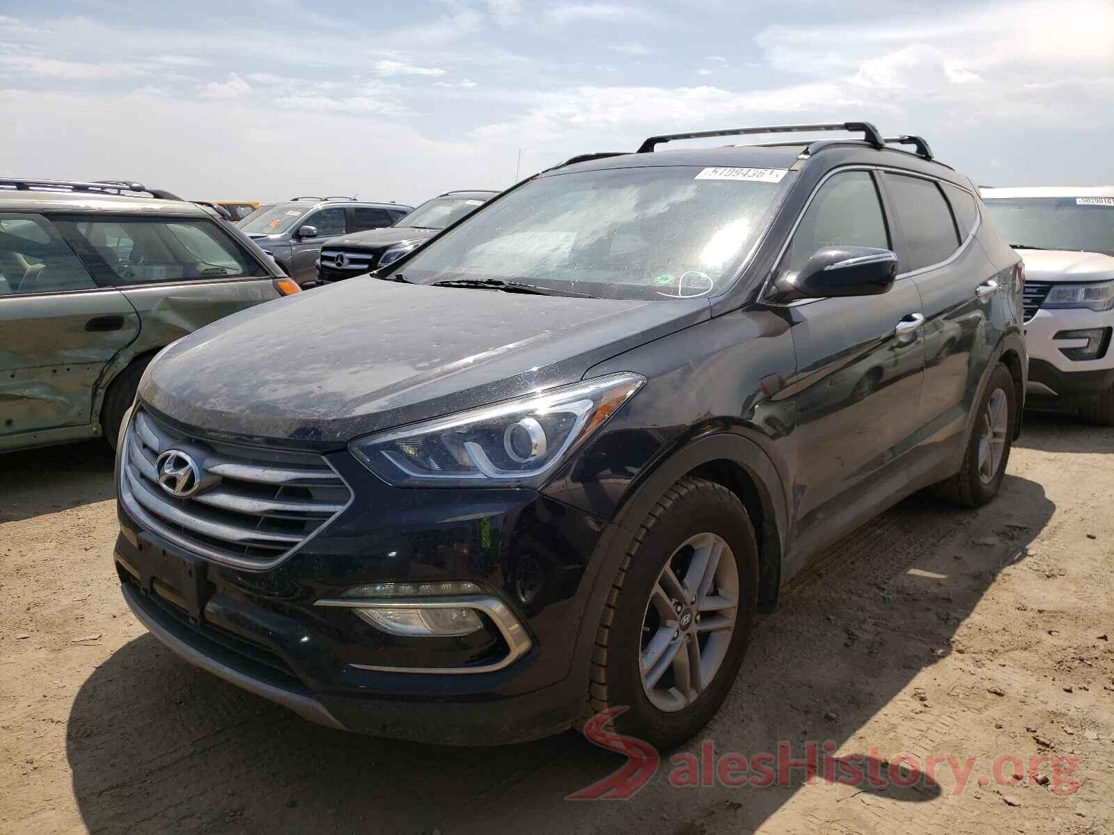 5NMZUDLBXHH007968 2017 HYUNDAI SANTA FE