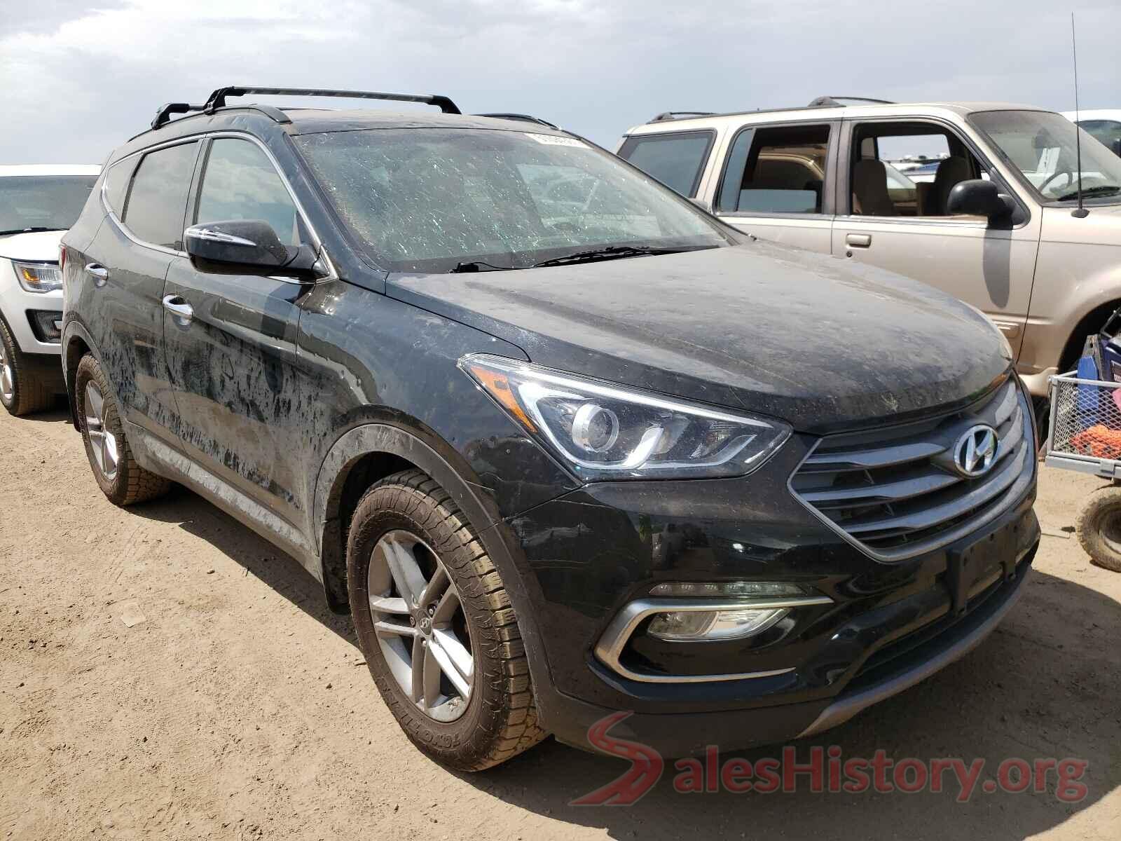 5NMZUDLBXHH007968 2017 HYUNDAI SANTA FE