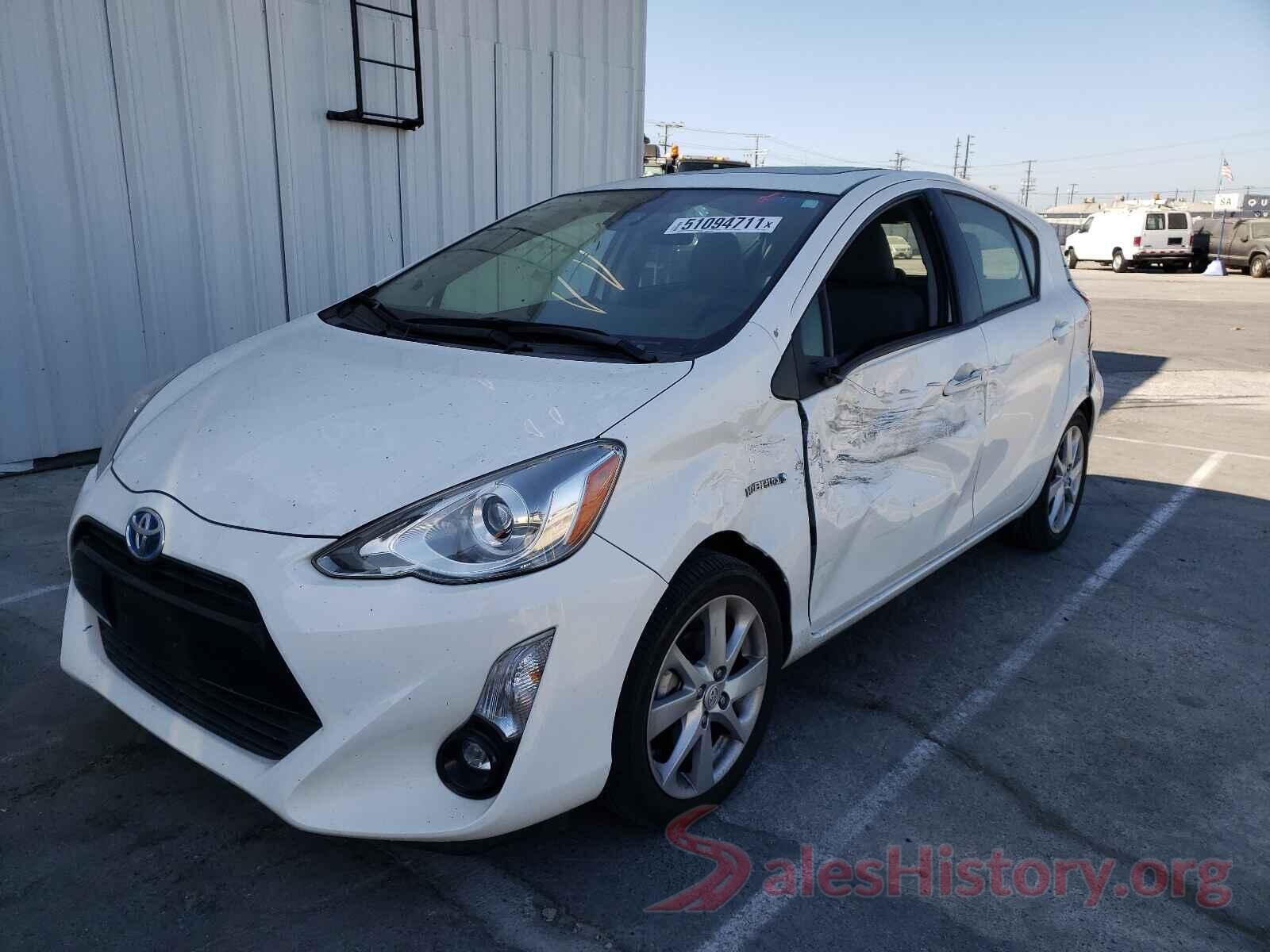 JTDKDTB33G1117954 2016 TOYOTA PRIUS