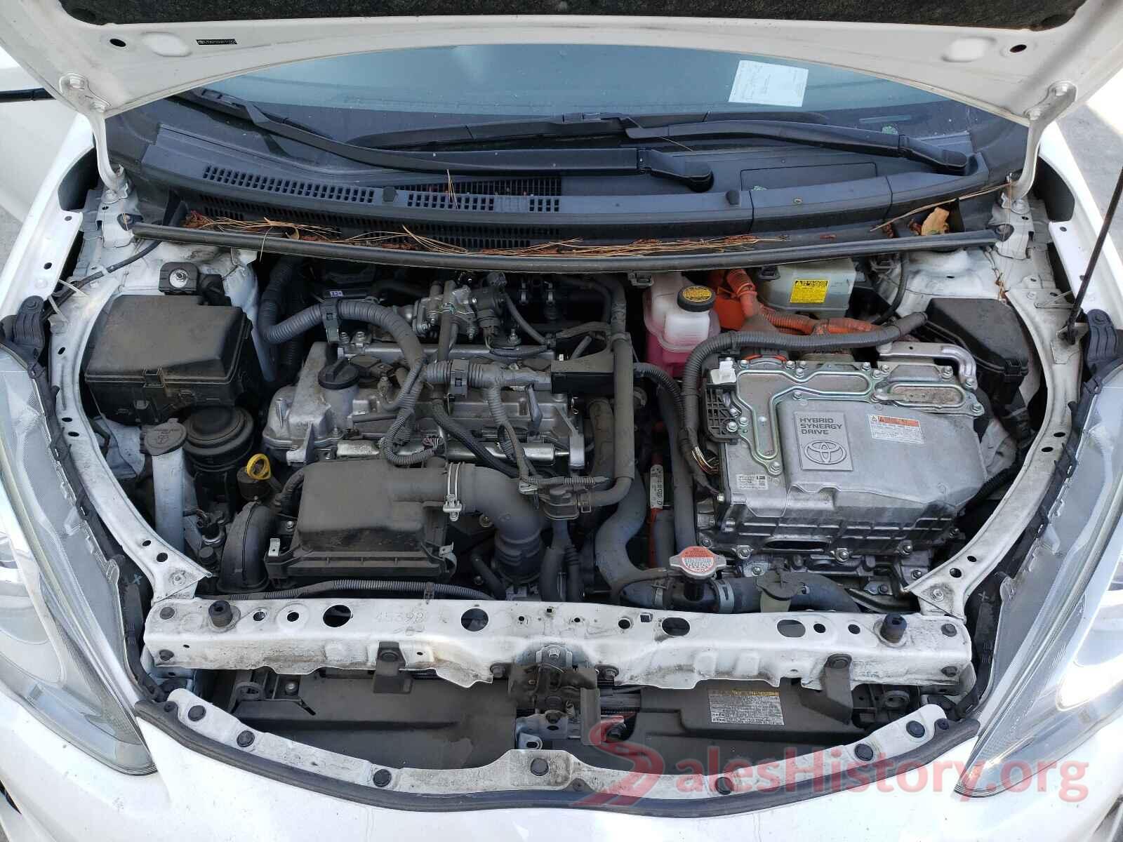 JTDKDTB33G1117954 2016 TOYOTA PRIUS